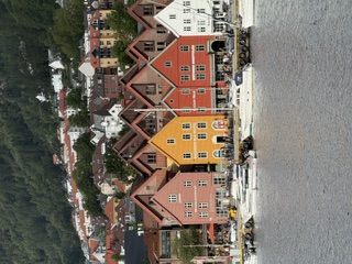 What Bergen sounded like on my first night in Norway